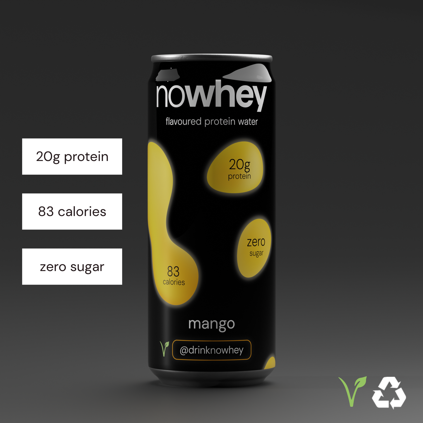 nowhey mango - 12 x 330ml