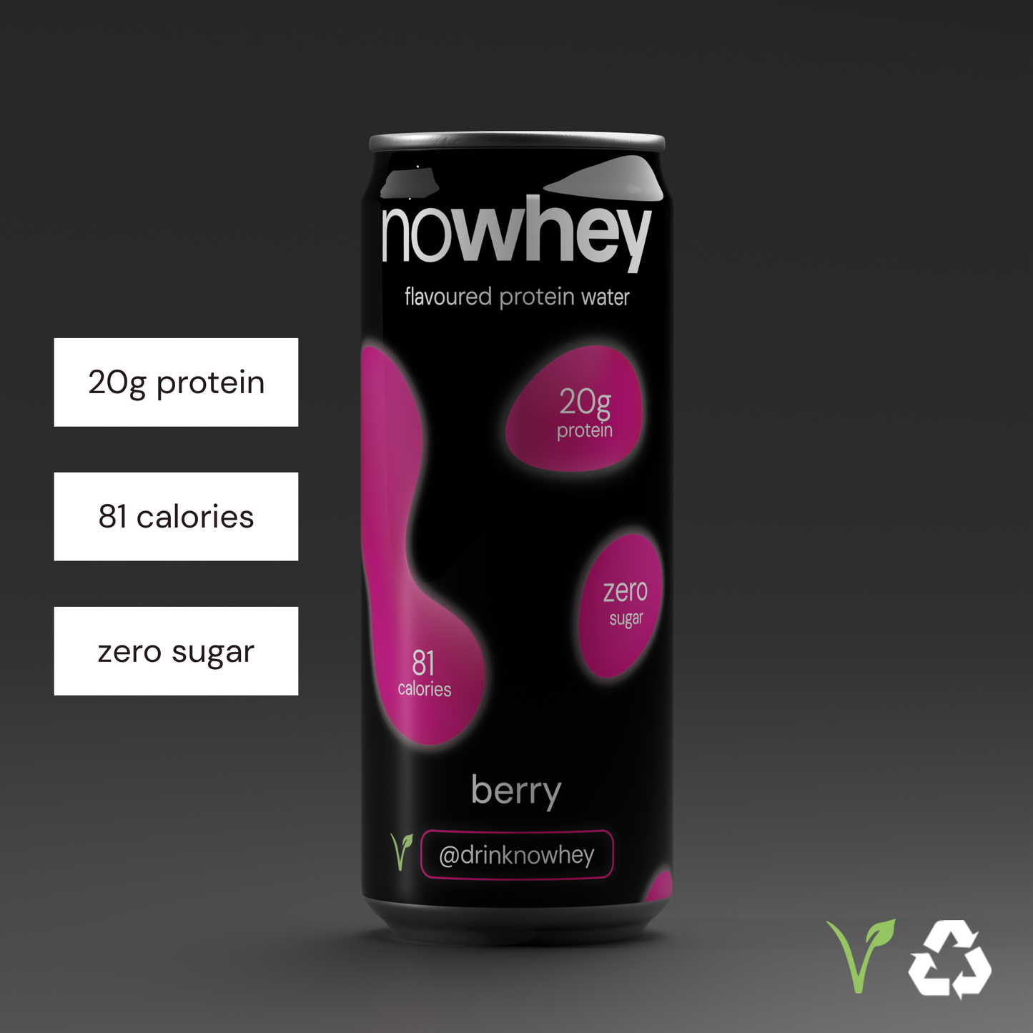 nowhey berry - 12 x 330ml