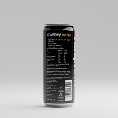 nowhey mango - 12 x 330ml