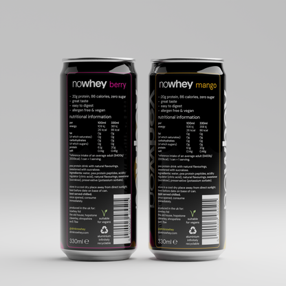 nowhey mixed bundle - 24 x 330ml